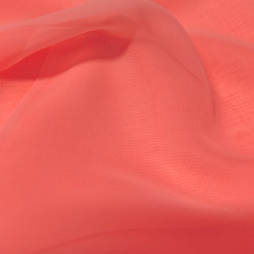 Luxury Georgette pala Peach