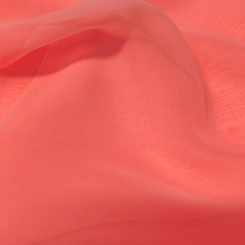 Luxury Georgette pala Peach